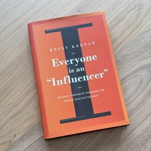 Book 'Everyone is an Influencer' by Kelly Keenan